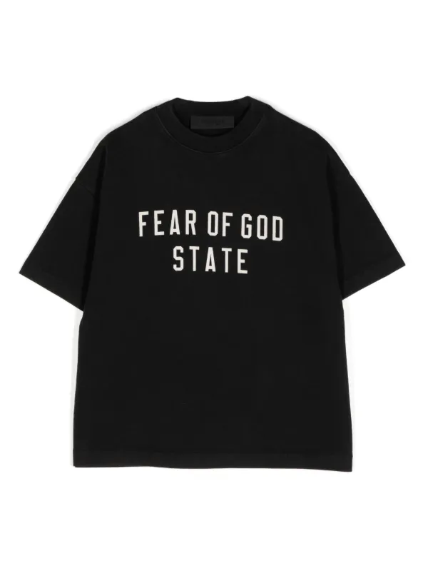 Hot fear of god essentials kids tshirt