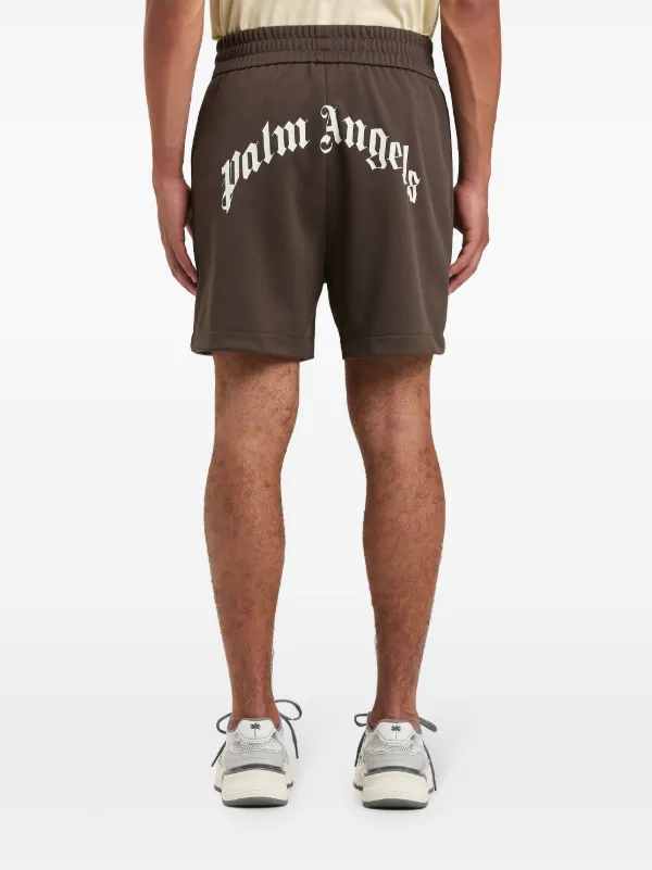 ショートパンツ Palm Angels Sports Shorts Black Classic Logo Sport Shorts by Palm Angels on Sale