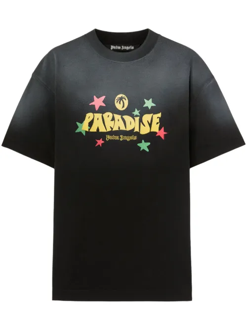 T-shirt Paradise Palm - Palm Angels - Modalova