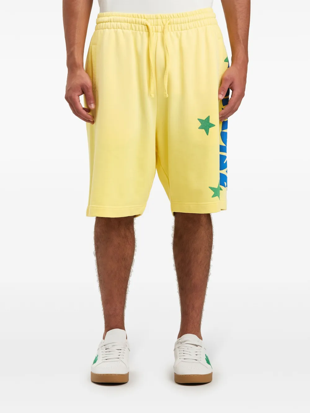 Palm Angels Parside trainingsshorts Geel
