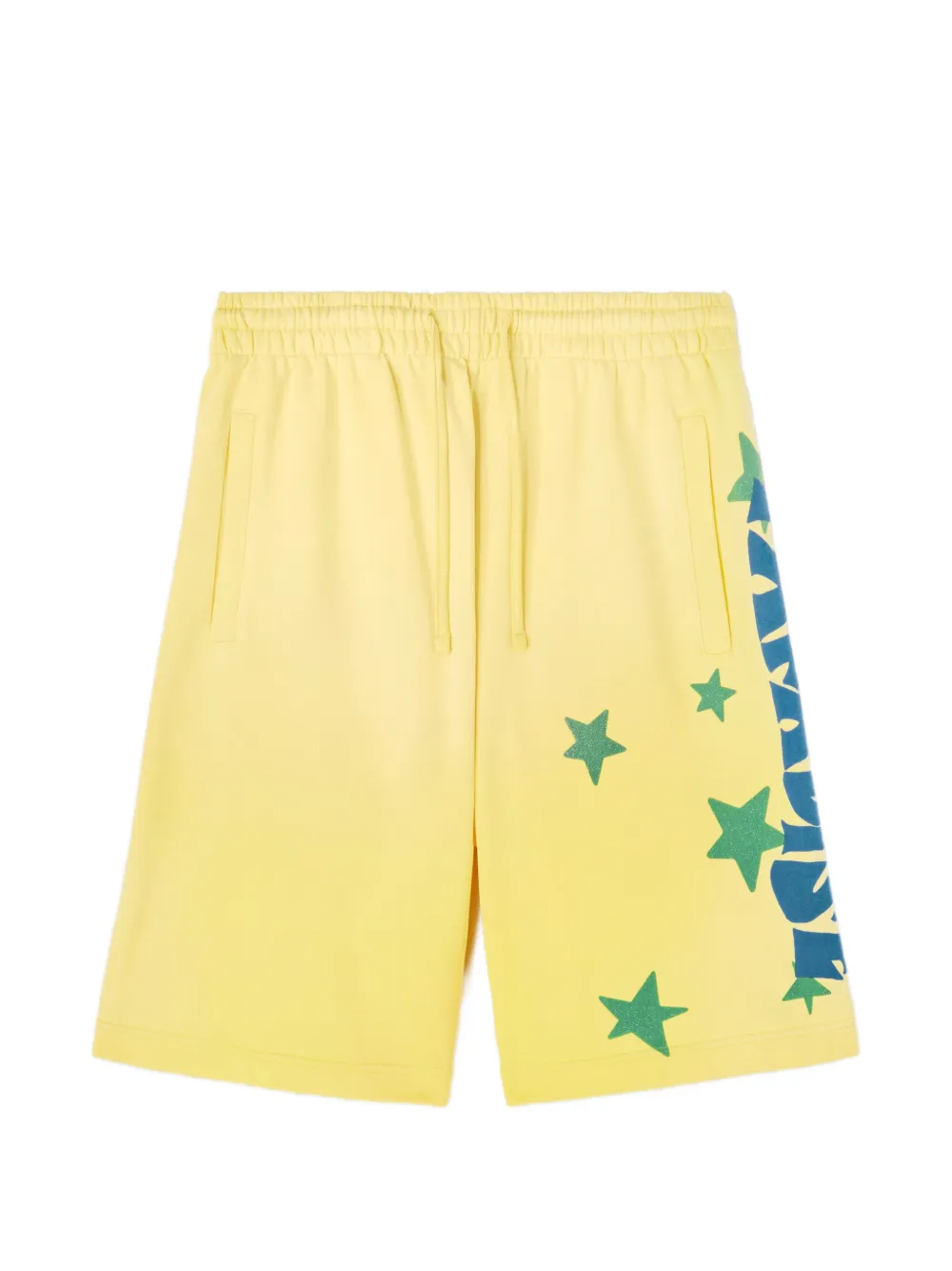 Palm Angels Parside trainingsshorts Geel