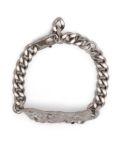 Palm Angels melted-plaque bracelet - Silver