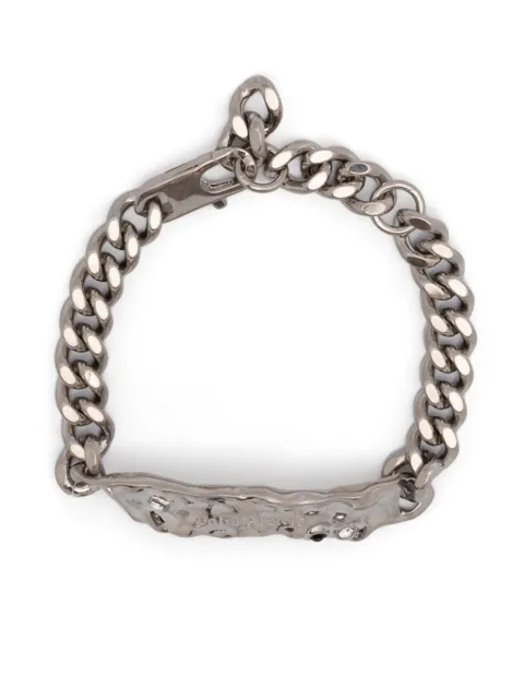 Palm Angels pulsera con placa