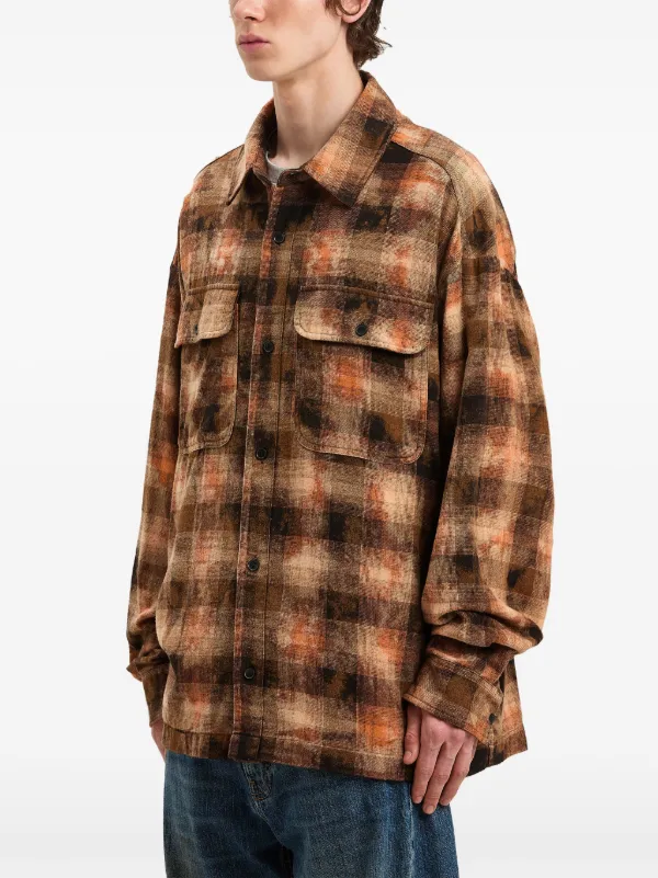 Palm Angels Bear In Mind Shirt | Orange | FARFETCH