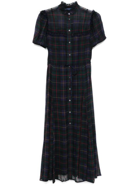 Polo Ralph Lauren plaid maxi dress Women