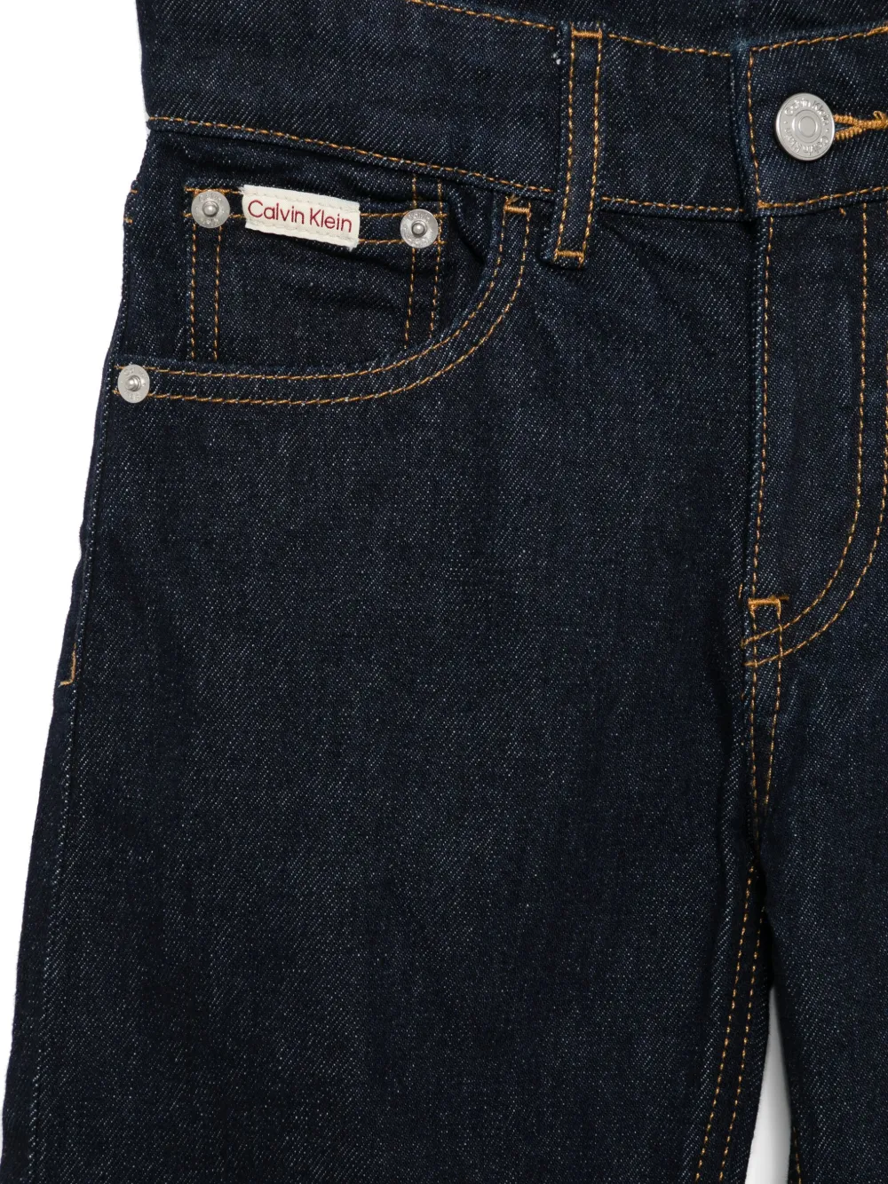 Calvin Klein Kids Straight jeans Blauw