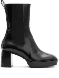 AllSaints Lottie platform block-heel boots - Black