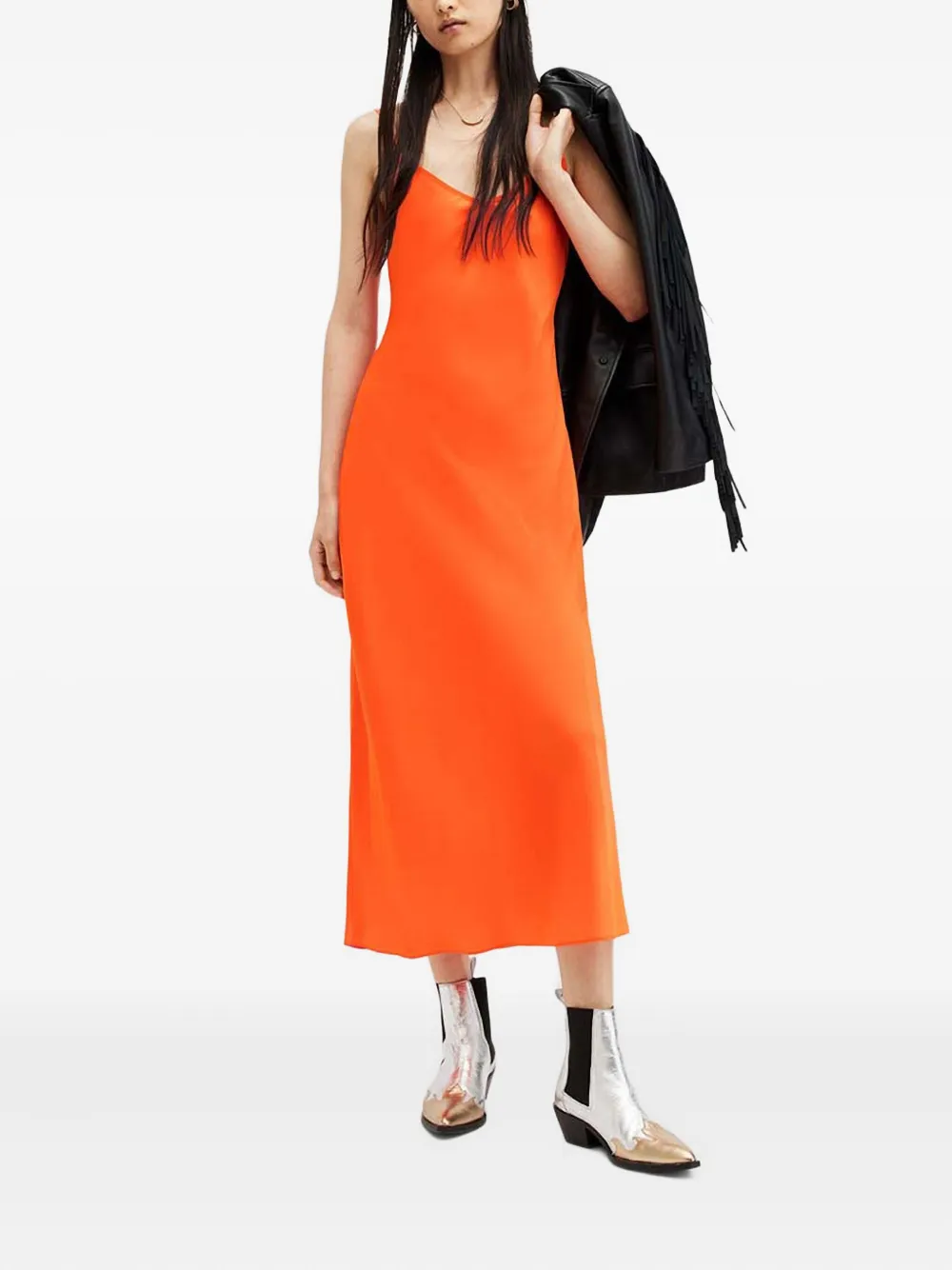 AllSaints Bryony onderjurk Oranje