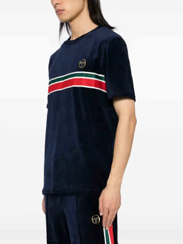 Sergio Tacchini ロゴ Tシャツ | ブルー | FARFETCH JP