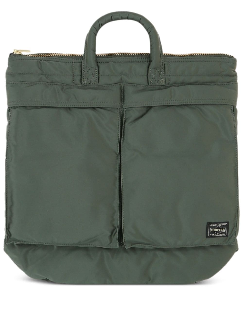 Shop Porter-yoshida & Co Tanker Tote Bag In Green