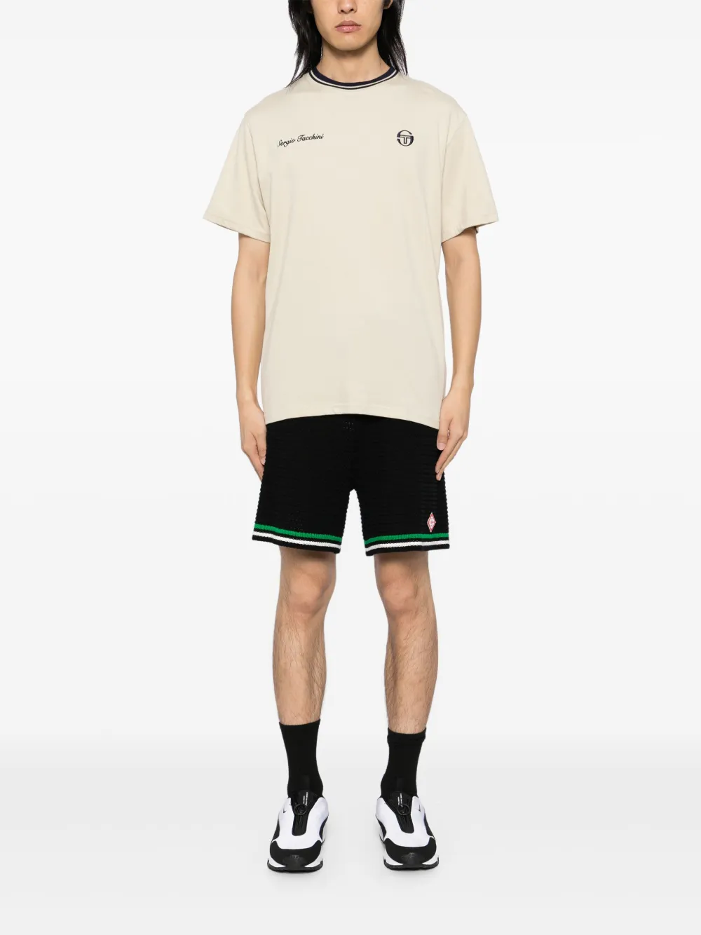 Sergio Tacchini Gobert T-shirt - NEUTRALS