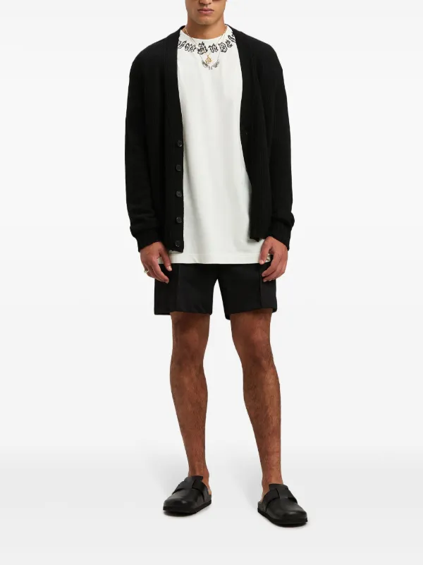 Palm Angels neck-logo T-shirt | White | FARFETCH Palm Angels neck-logo T-shirt | White | FARFETCH