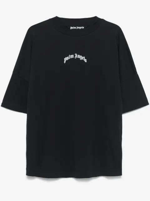 Palm Angels curved-logo T-shirt