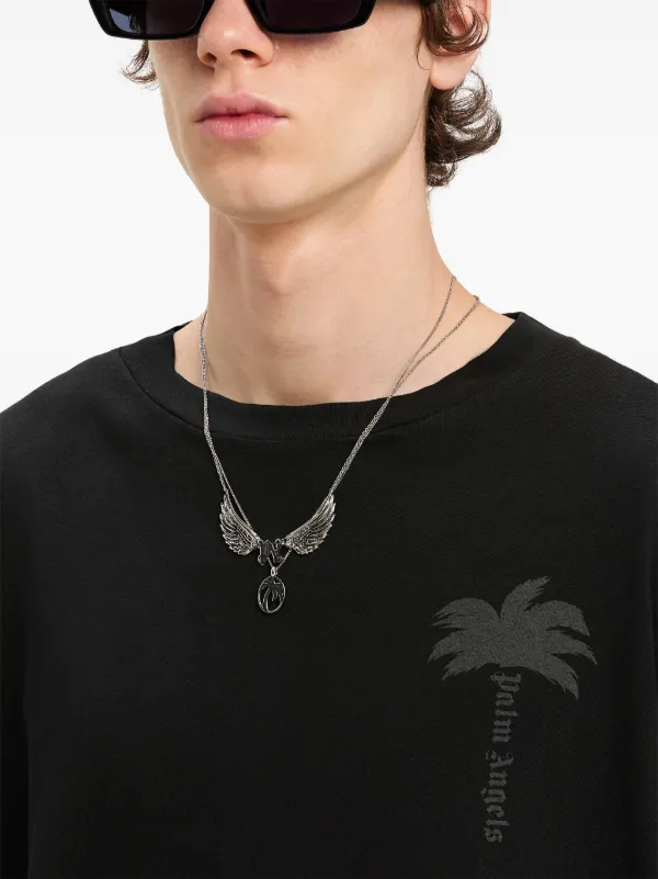 Palm Angels Palms Over t-shirt | Black | FARFETCH