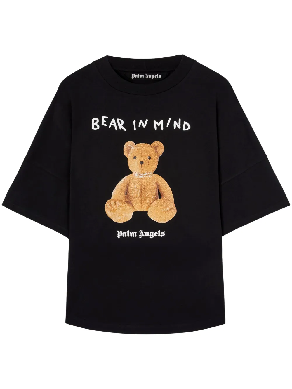 Palm Angels Bear In Mind T-shirt Zwart