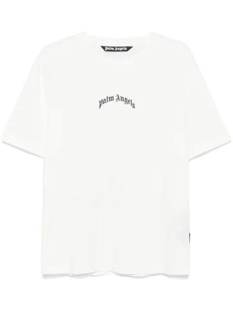 Palm Angels curved-logo T-shirt