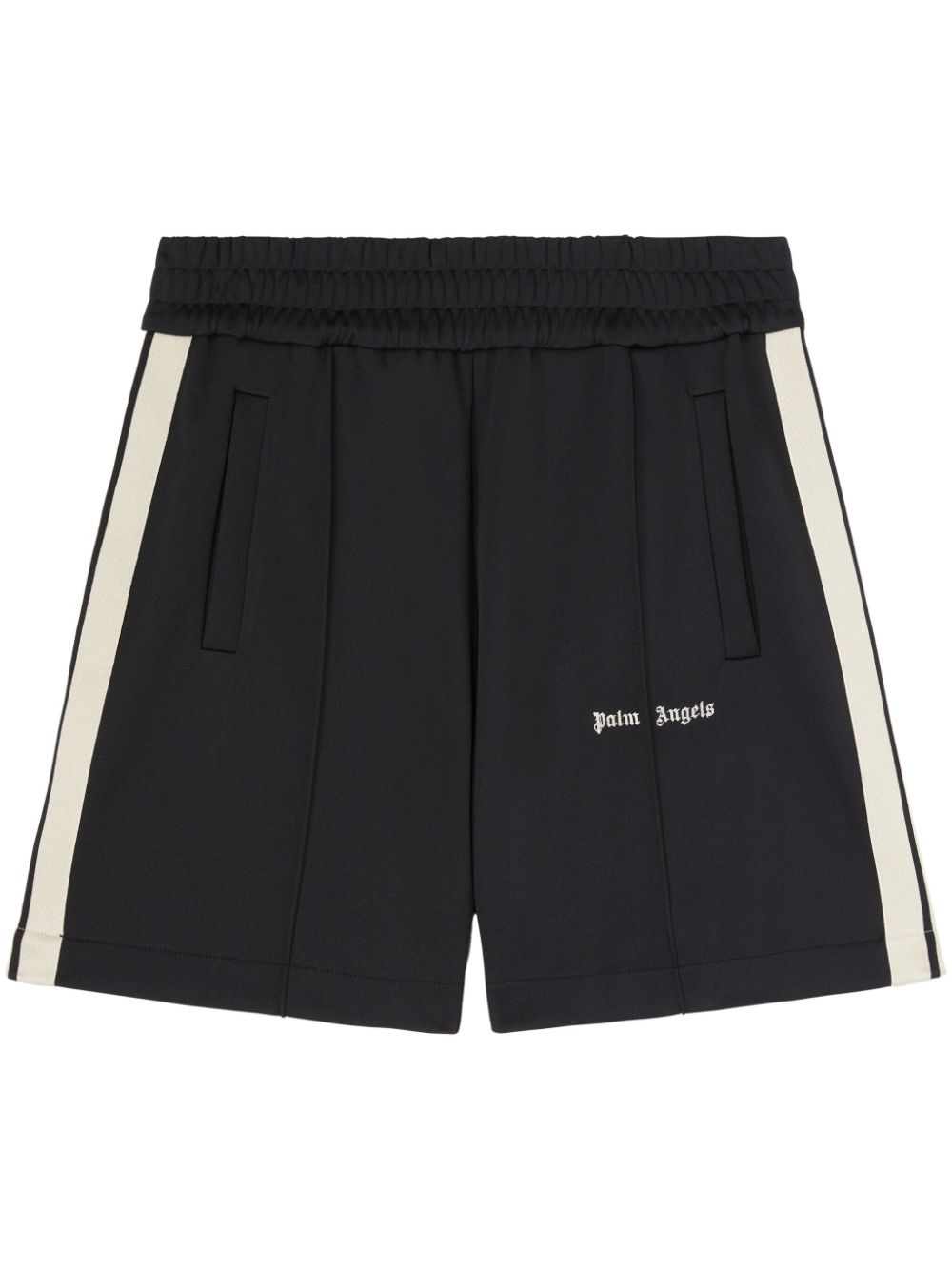 Palm Angels logo track shorts - Black