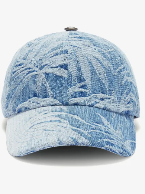 Palm Angels жаккардовая бейсболка