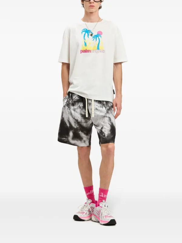 Palm Angels Burning Oasis t-shirt | White | FARFETCH