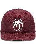 Palm Angels palm-tree-print baseball cap - Red