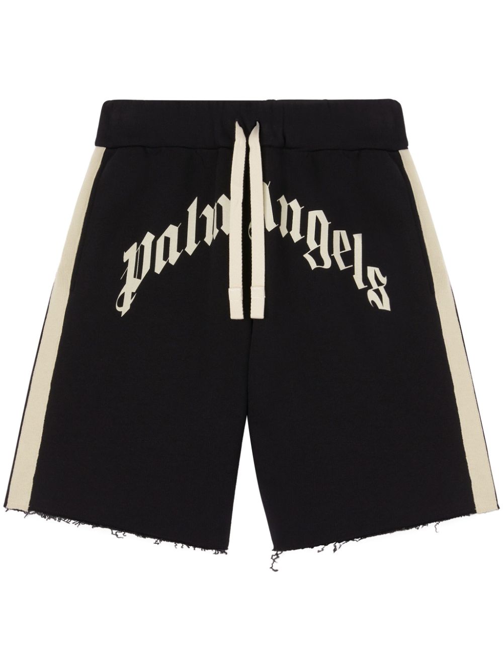 Palm Angels Trainingsshorts met logo Zwart