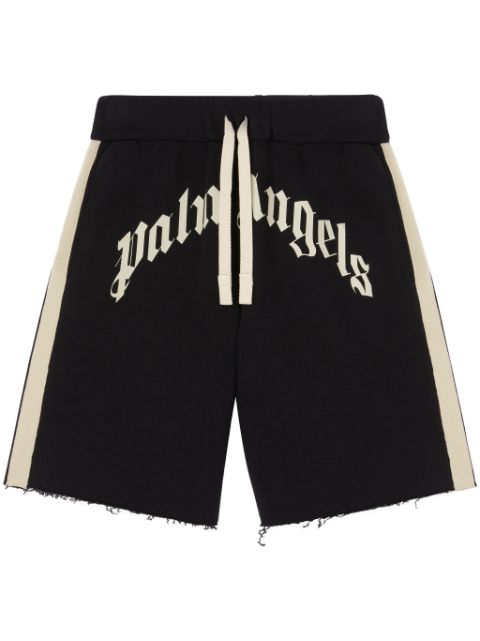 Palm Angels logo track shorts