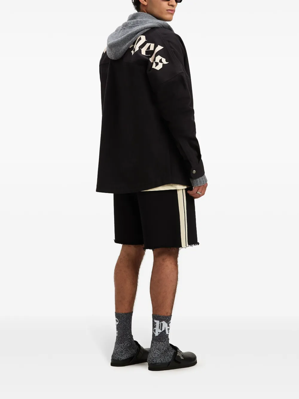 Palm Angels logo track shorts | Track & Running Shorts | Image 2