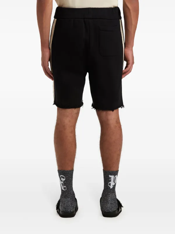 Palm Angels Logo Track Shorts | Black | FARFETCH