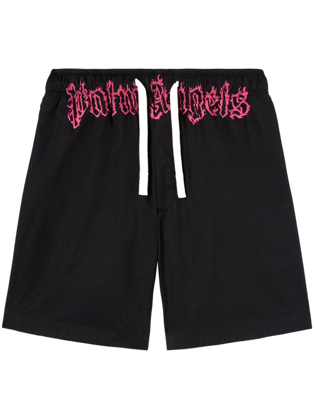 Palm Angels logo shorts Zwart