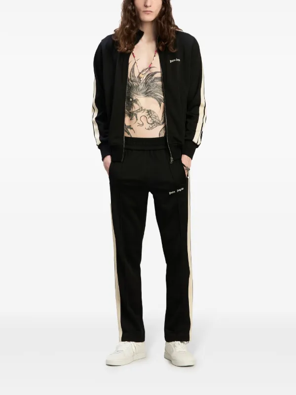 Palm Angels Classic Logo Track Jacket | Black | FARFETCH