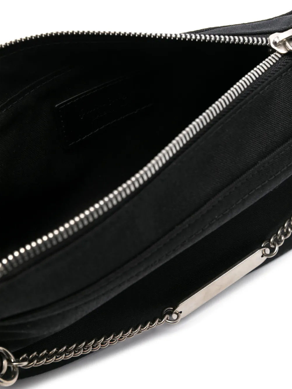 Palm Angels Messengertas met logoketting Zwart