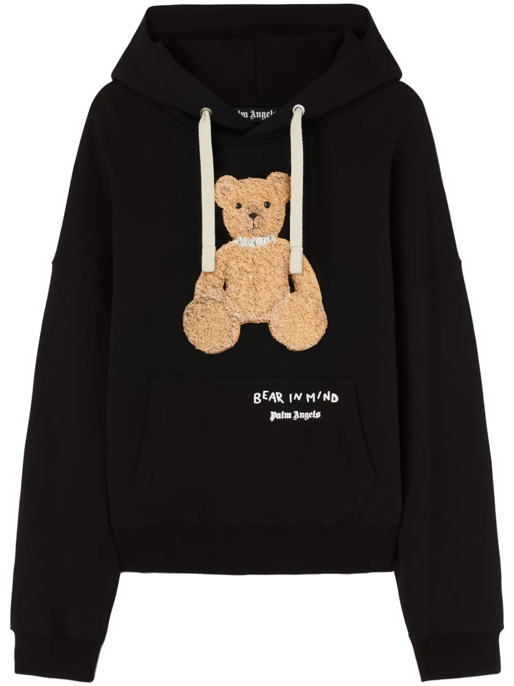 Palm Angels Bear In Mind hoodie Zwart