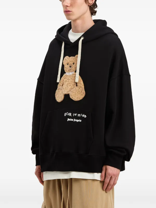 Palm Angels Bear In Mind パーカー | ブラック | FARFETCH JP