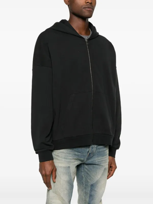 Palm Angels☆Curved Logo Hoodie フーディ パーカー【UK発】 Palm Angels Curved logo-print Hoodie | Black | FARFETCH