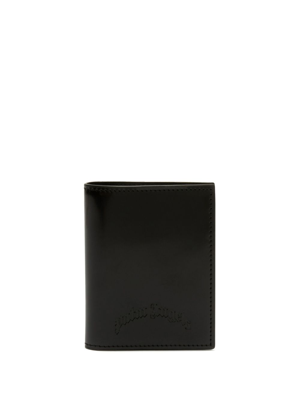 Palm Angels logo wallet - Black