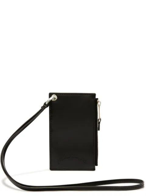 Palm Angels neck-strap cardholder