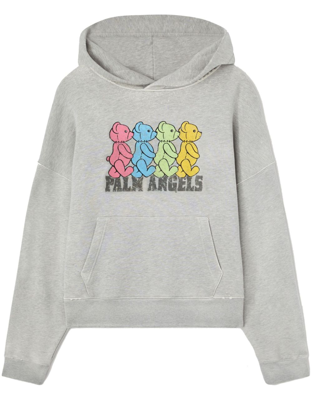 Palm Angels Crossroads Bear hoodie Grijs