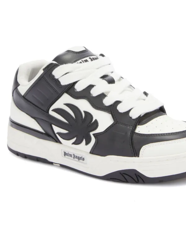【関税&送料込み】Palm Angels Venice Leather Sneakers Palm Angels Venice Sneakers | White | FARFETCH