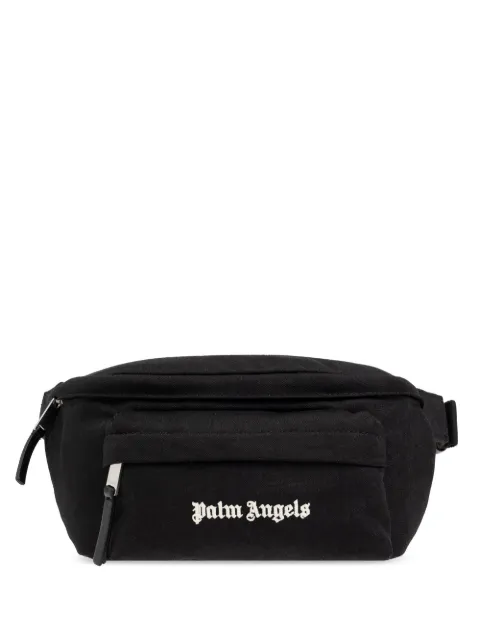 Palm Angels logo-embroidered belt bag