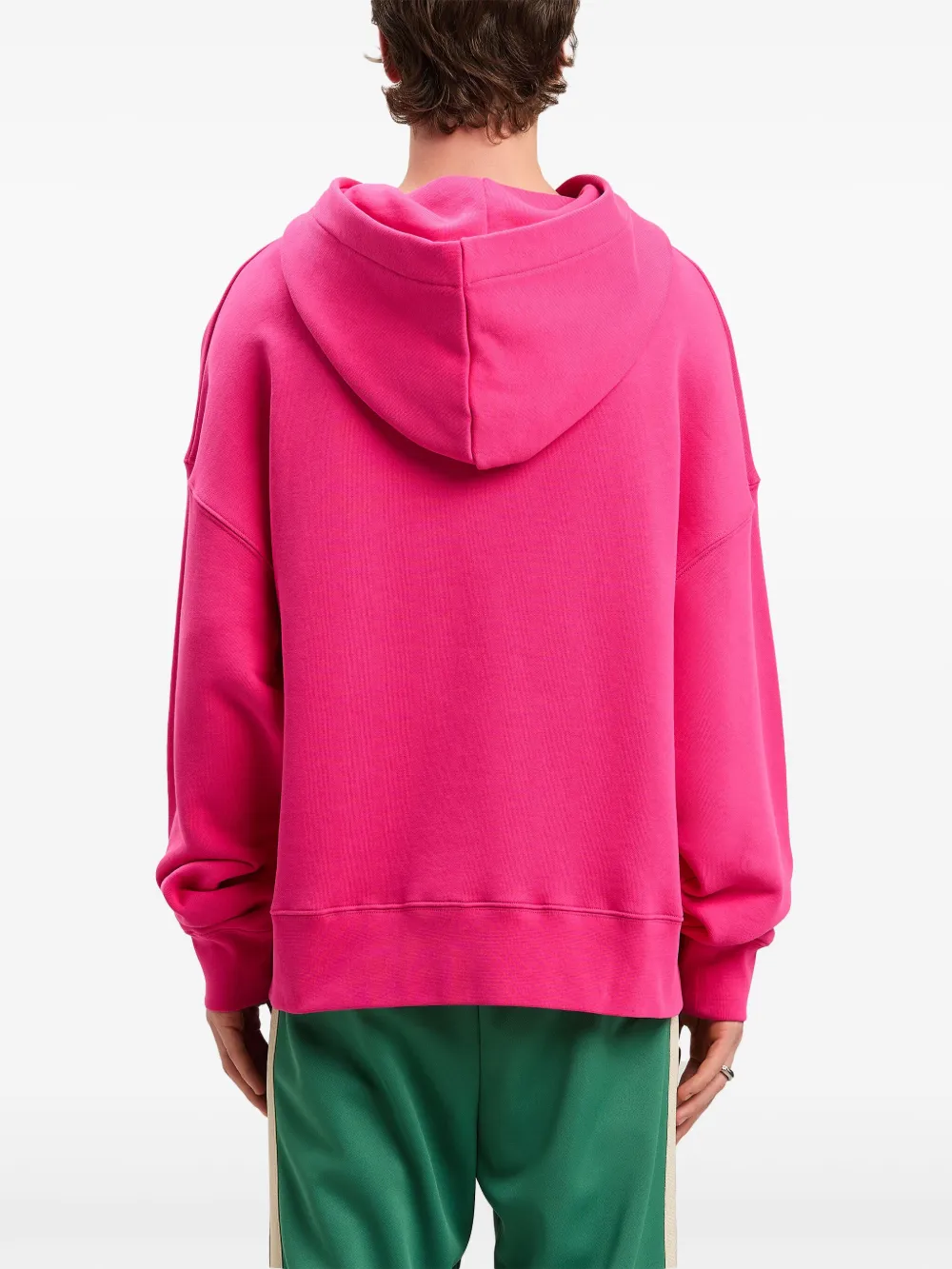 Palm Angels Hoodie met logo Roze