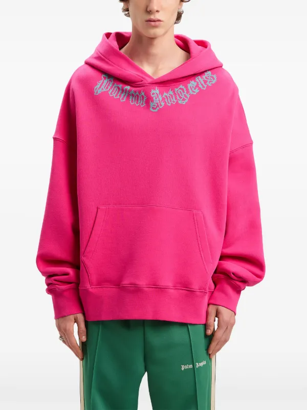 【関税込み】Palm Angels ピンク Holly Pin Up スウェットシャツ Palm Angelsのピンク Holly Pin Up スウェットシャツがセール中