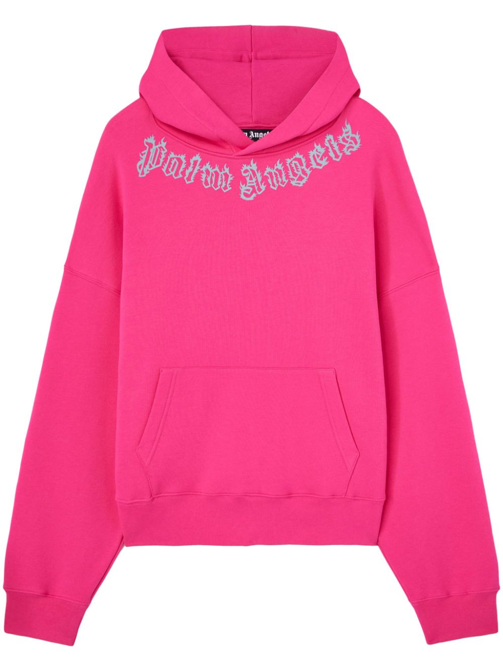 Palm Angels Hoodie met logo Roze