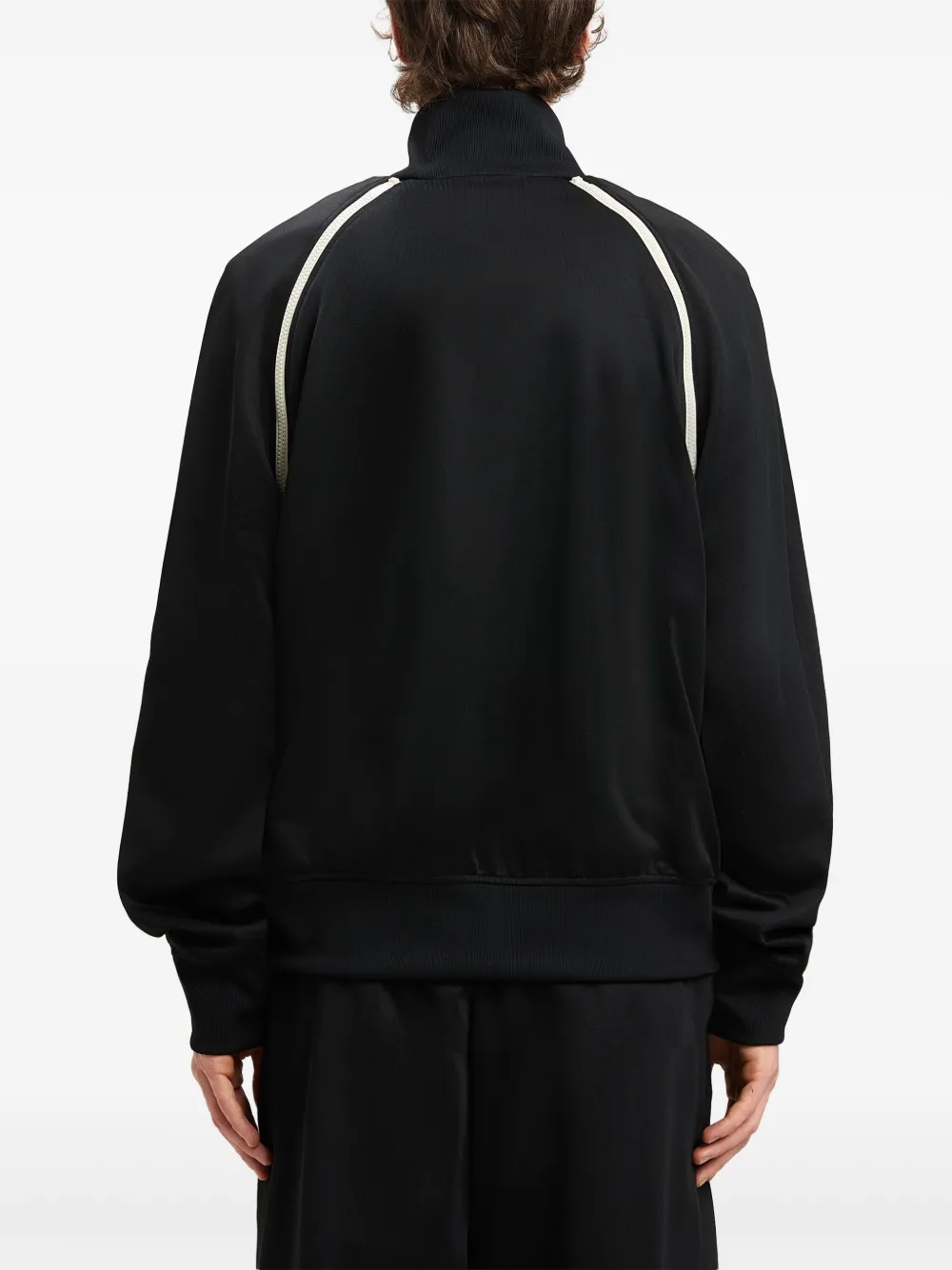 Palm Angels Trainingsjack met contrasterende afwerking Zwart