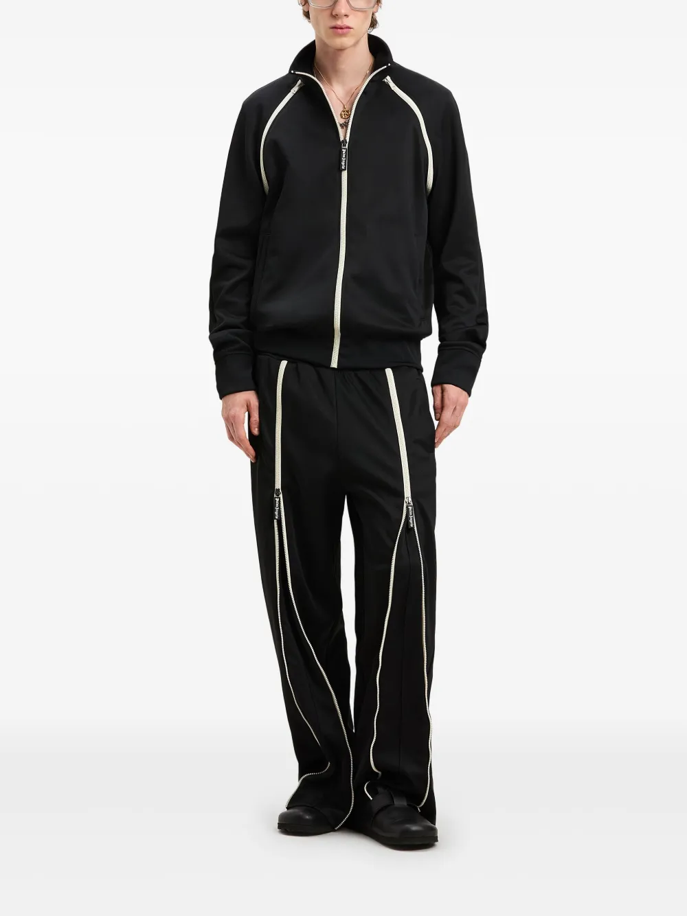 Palm Angels contrast-trim track jacket | Sport Jackets & Windbreakers | Image 2
