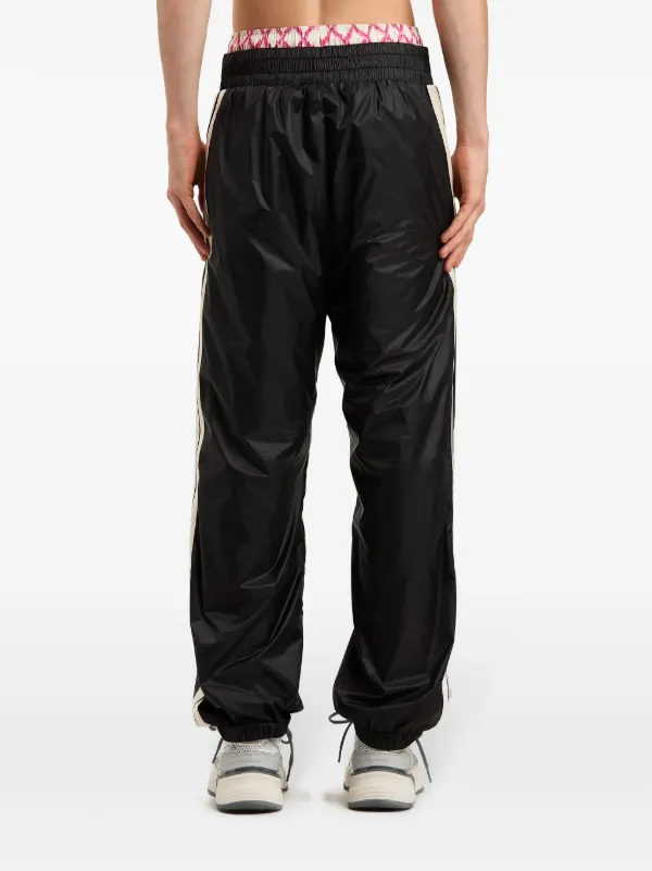Palm Angels curved-logo Track Pants | Black | FARFETCH Palm Angels curved-logo Track Pants | Black | FARFETCH