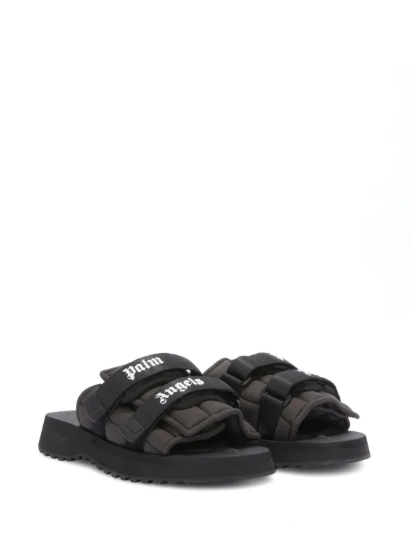Palm Angels x Suicoke slider in BLACK - BLACK for Men | Palm