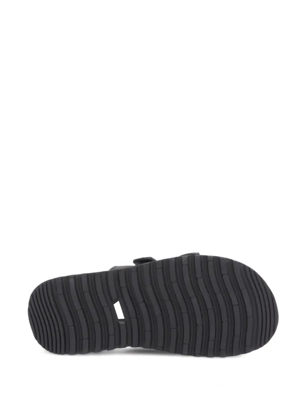 Palm Angels x suicoke スポーツサンダル ブラック Palm Angels x Suicoke Sandals Slides Vibram Black RARE 8,5