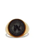 Palm Angels PA-stone emblem ring - Gold