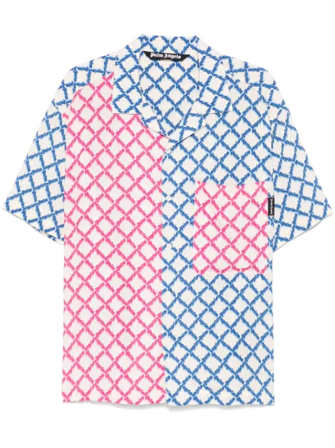 Palm Angels net-logo shirt