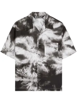 AMIRI MA Quad ボーリングシャツ | ブルー | FARFETCH JP